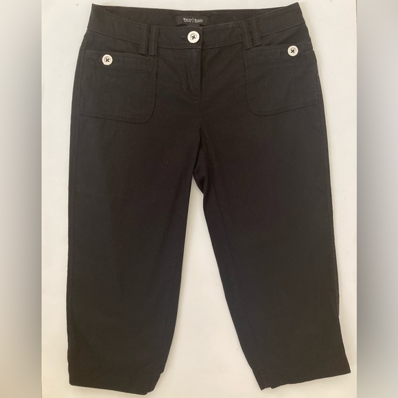 WHBM Slim Pedal Pusher Pants size 00 0 - Picture 1 of 3